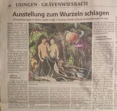 Presse Ausstellung ARTELINO 25.und 26.10.2025